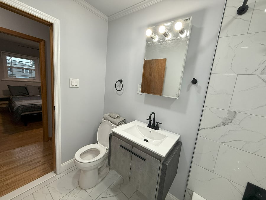 Hall bathroom