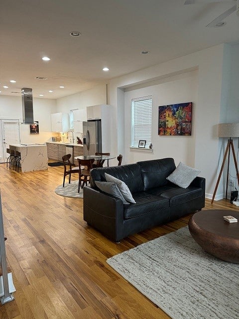 Living room area