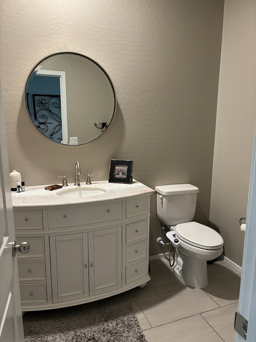 Half bath downstairs 