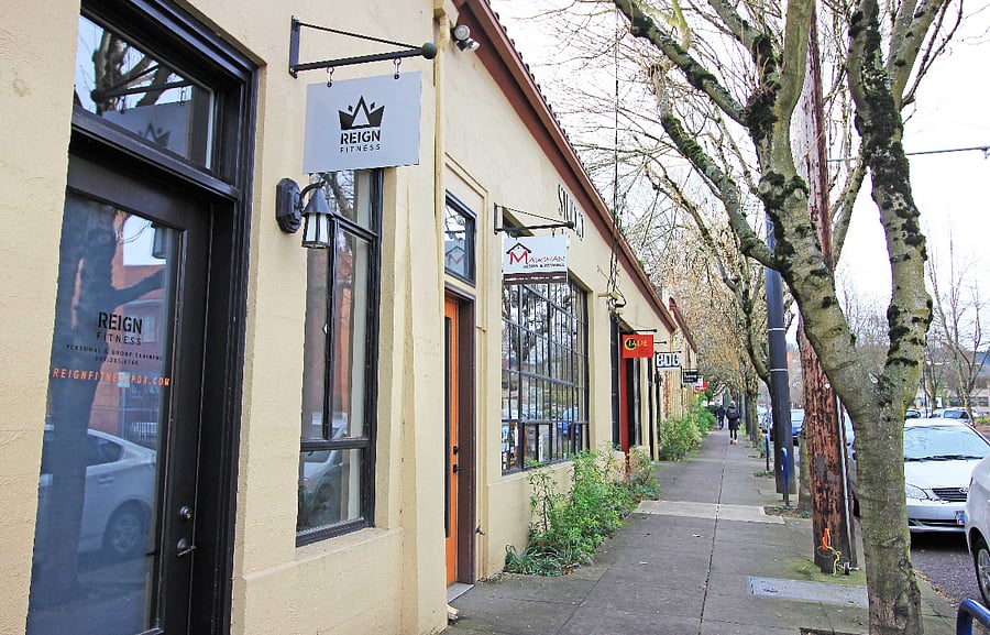Lots of shops nearby