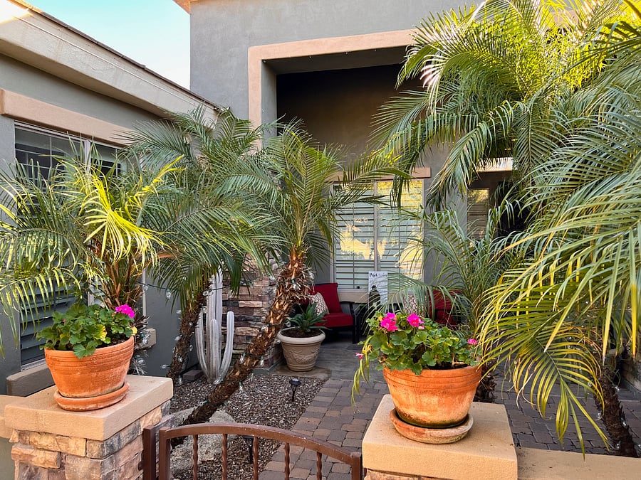 Casita Private Front Entry Door
