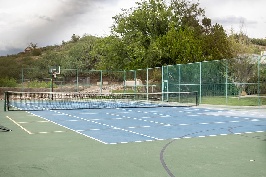 Neighborhood Tennis, Pickle Ball & Basketball Courts