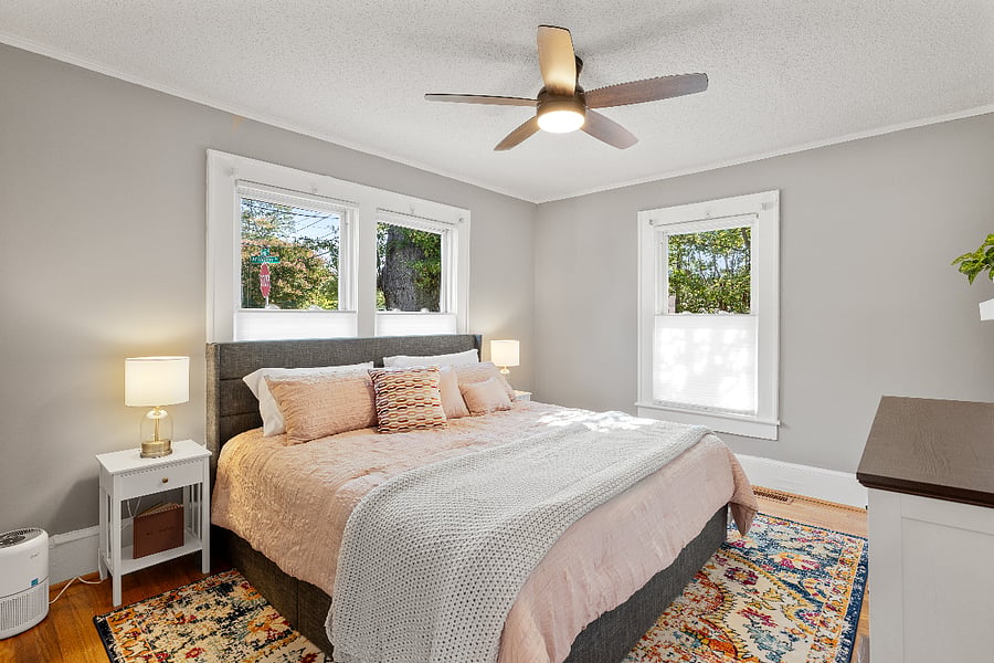 Front bedroom with King bed