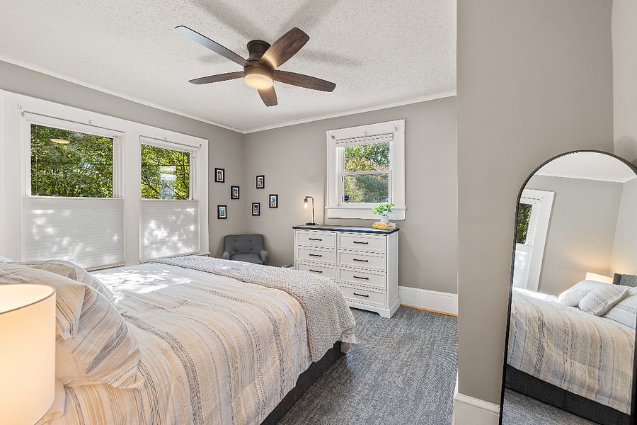 Back Bedroom with King bed