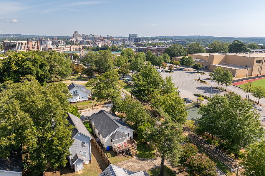 Location, location, location! Just 1.5 blocks from Fluor Field in the West End. Walk, bike, trolley around downtown Greenville!