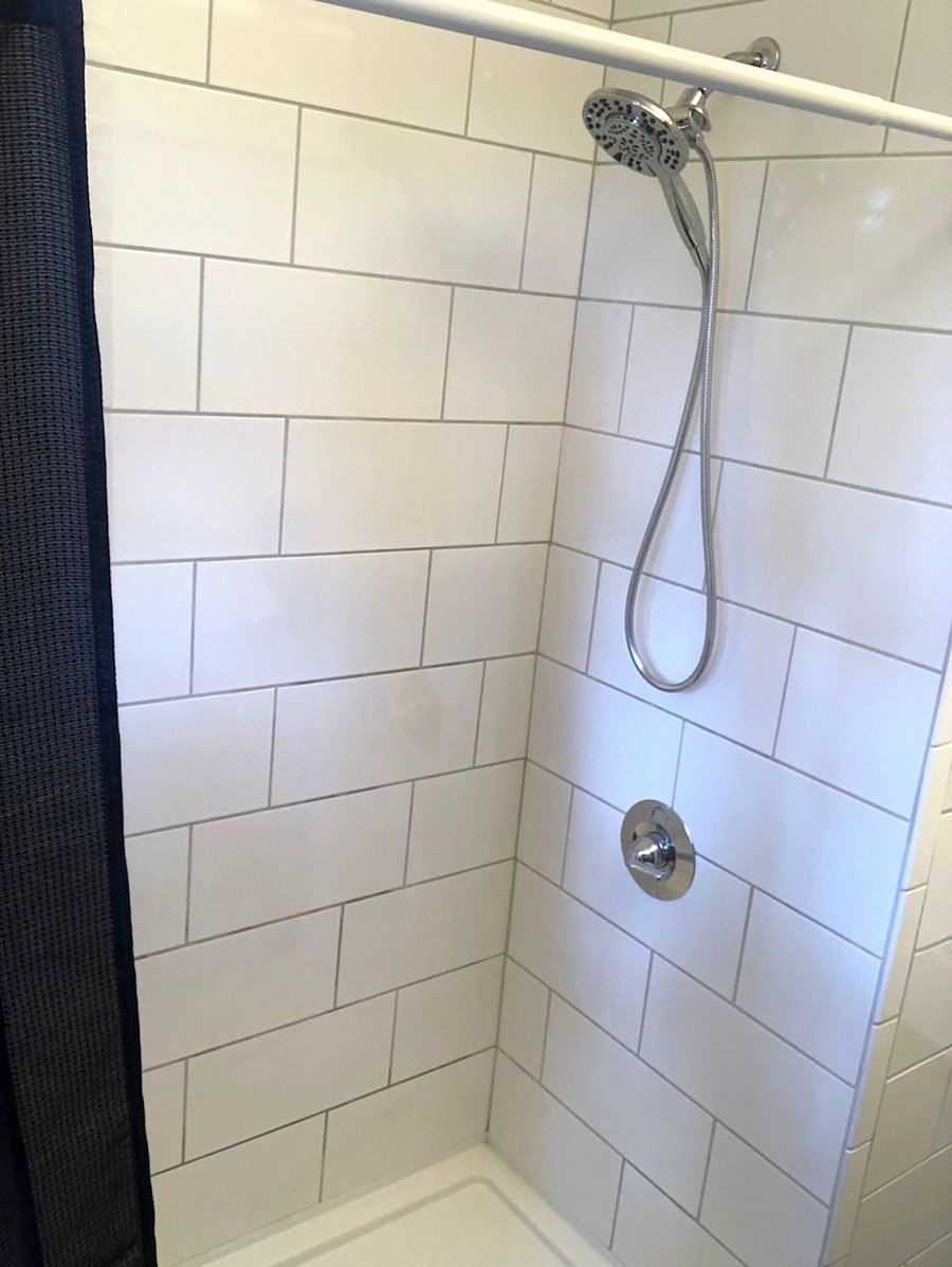Full Bathroom with Shower, renovated January 2025