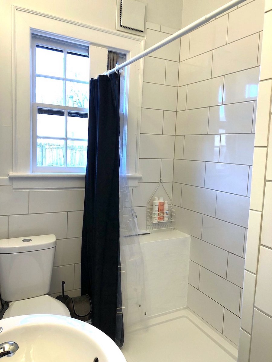Full Bathroom with Shower, renovated January 2025