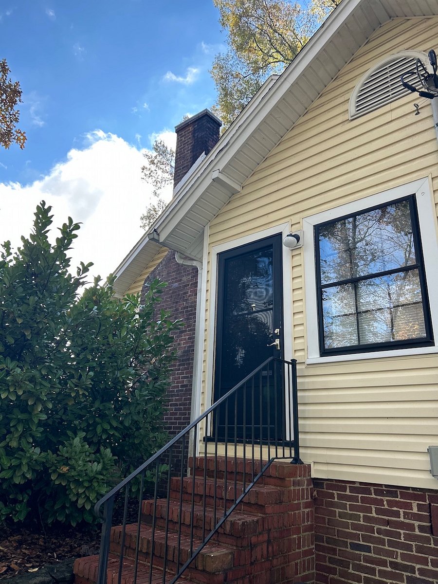 Side-door entry to the house (through the kitchen). Welcome home :).