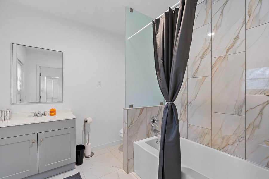 master bathroom in second master suite