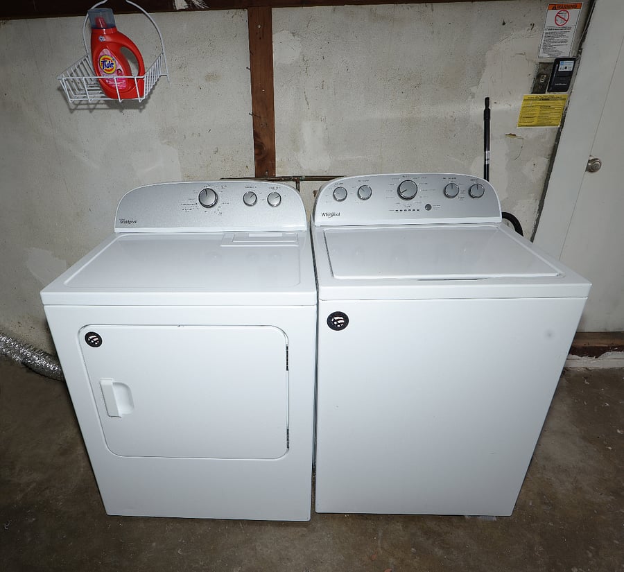 Full sized washer and dryer 