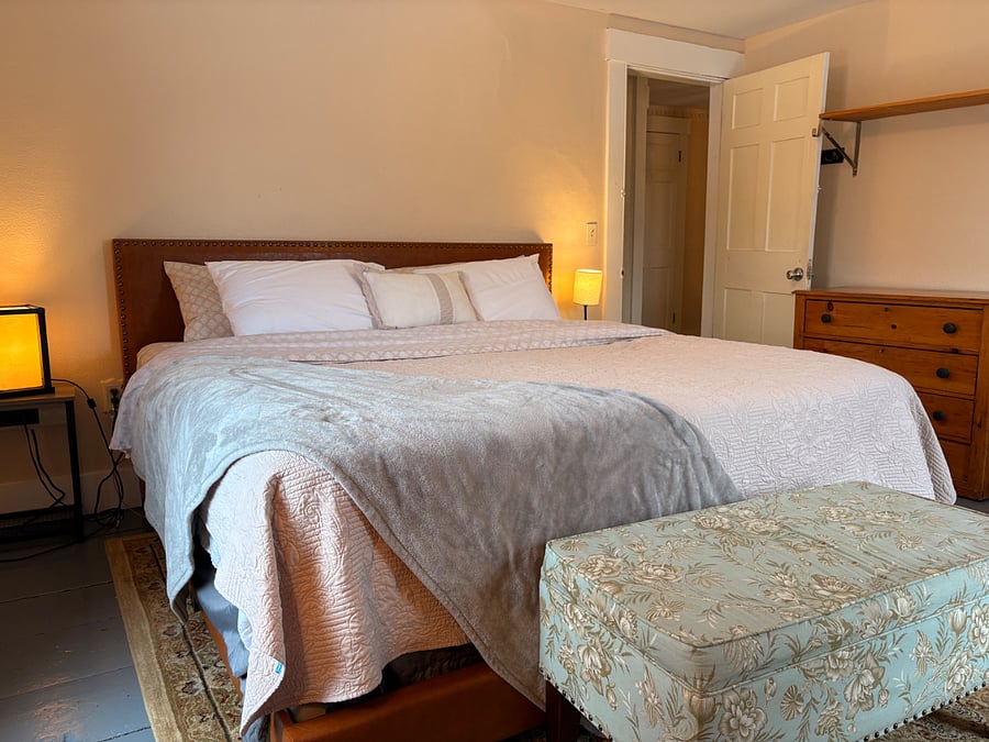 Master Bedroom with King Size Bed