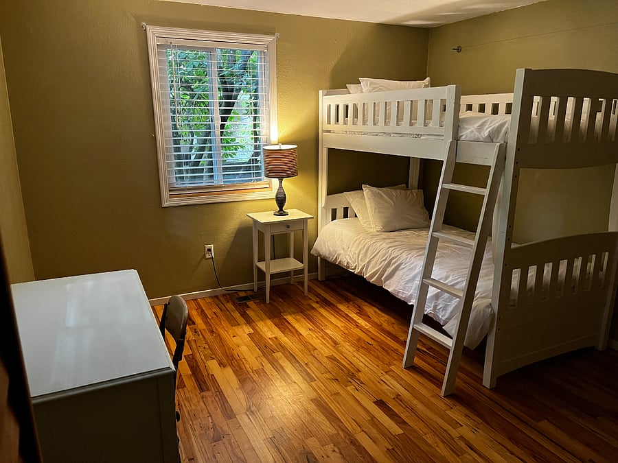 Bedroom 2 with bunk beds