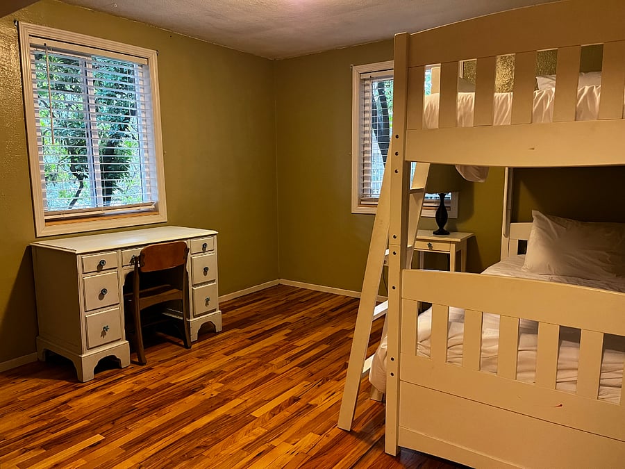 Bedroom 2 with desk