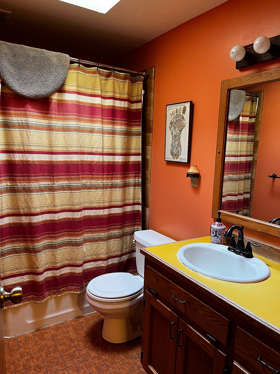 Full bathroom with tub 