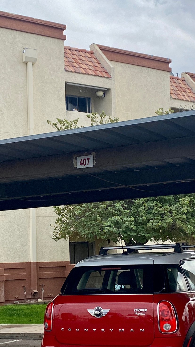 407 covered parking.