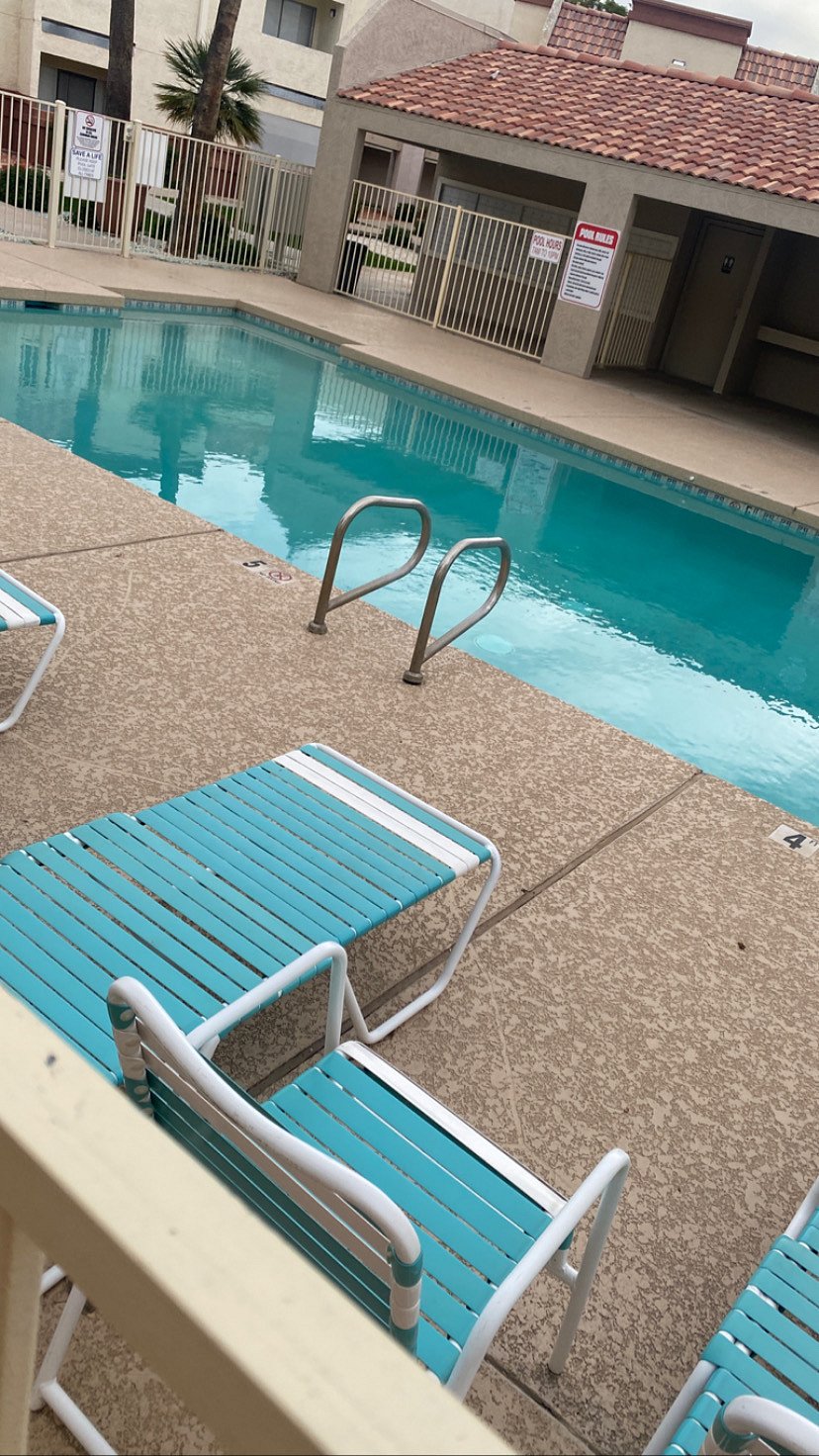 heated swimming pool and hot tub located in the middle of the complex. Key is to be provided by host to enter the gate.
