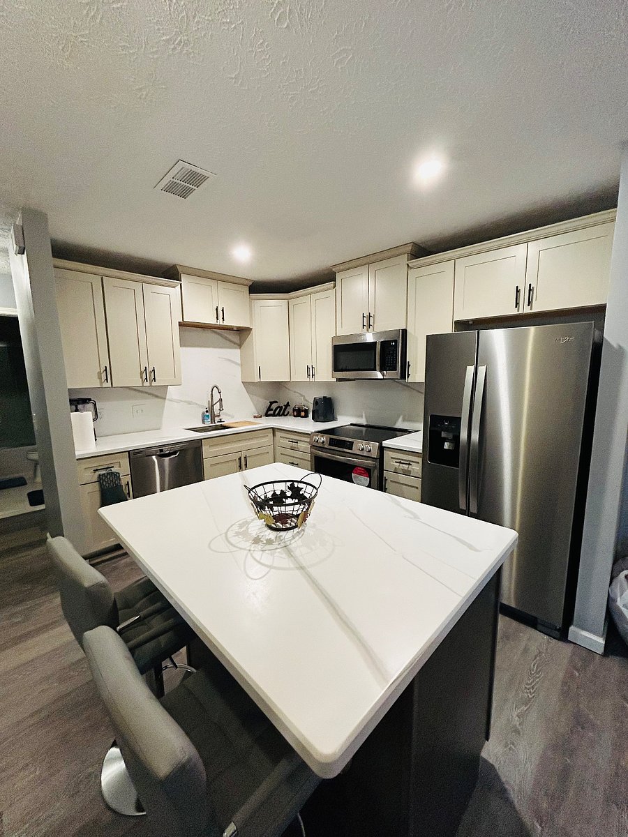 New kitchen with all new appliances.