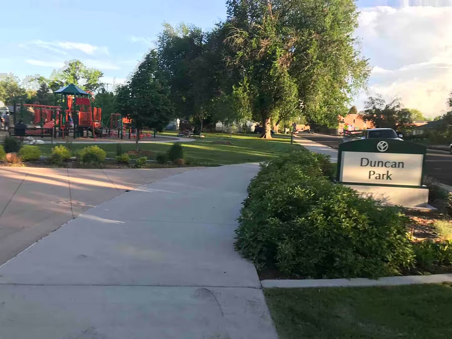 Nearby Duncan Parkis a short walk from the house