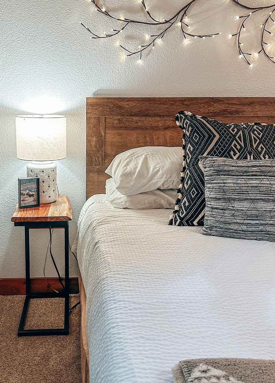 Extra roomy, the "southwestern" room also comes with the pack 'n play.