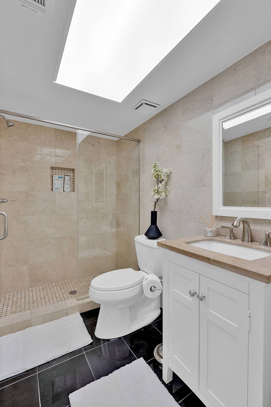 Bathroom 2 with standing shower