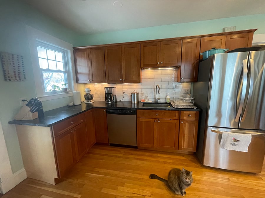 Large shared kitchen