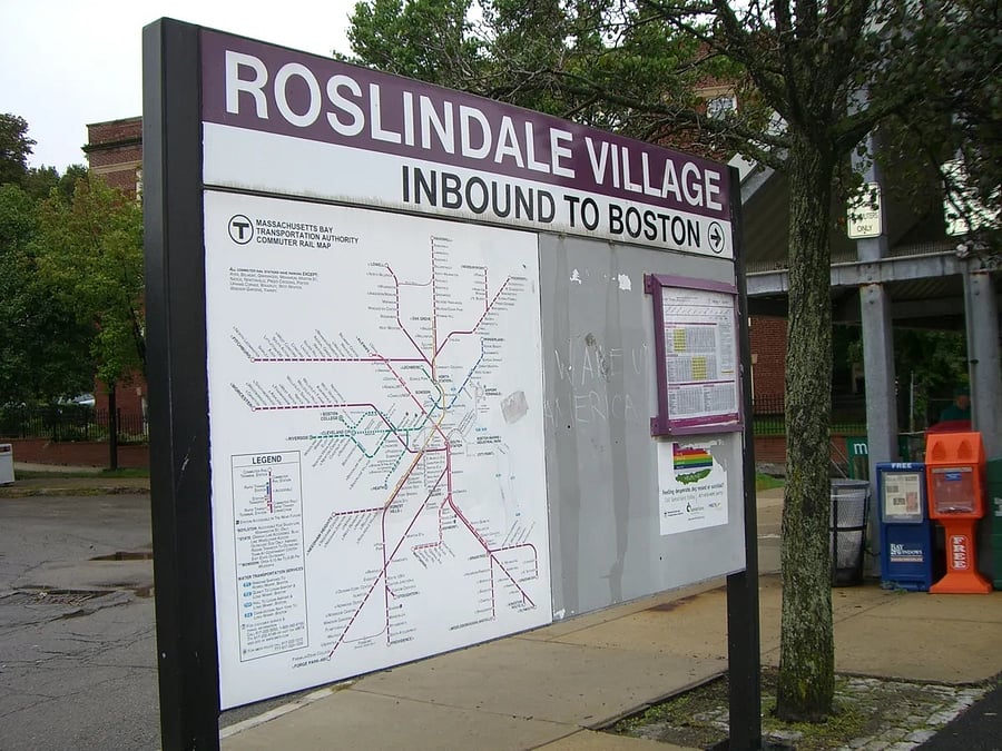 MBTA Commuter Rail station