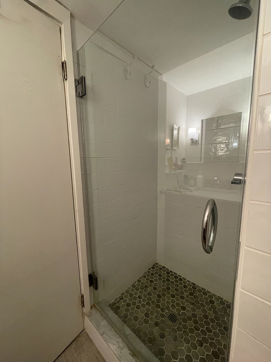 Tiled shower