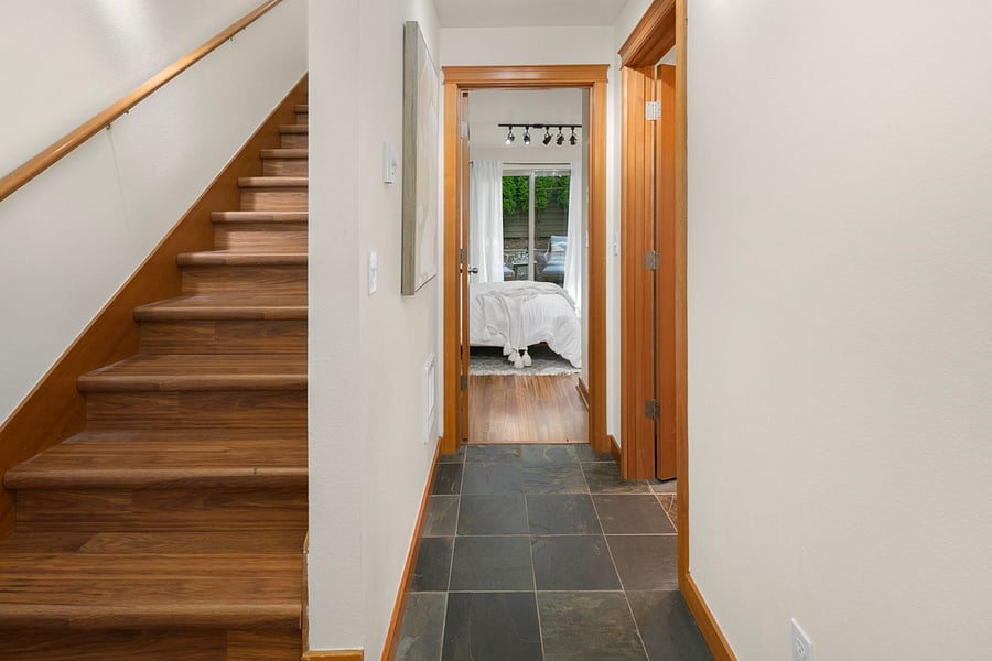 Entire floor with private bedroom and bathroom