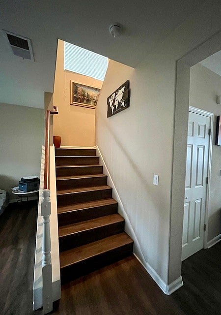 Staircase taking you to 2nd floor