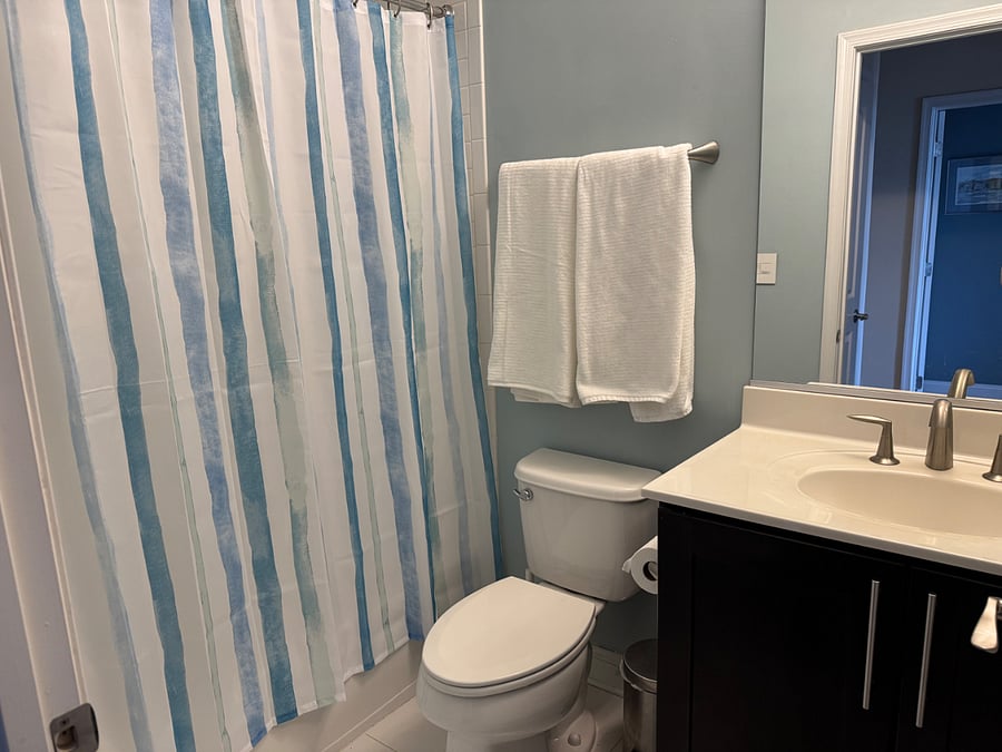 Private but separate bathroom 