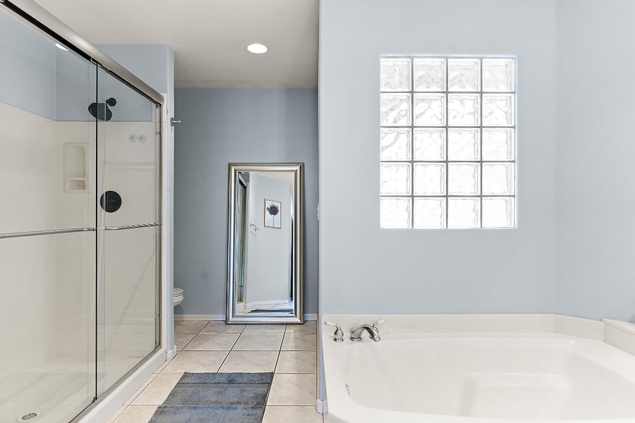 Master bathroom