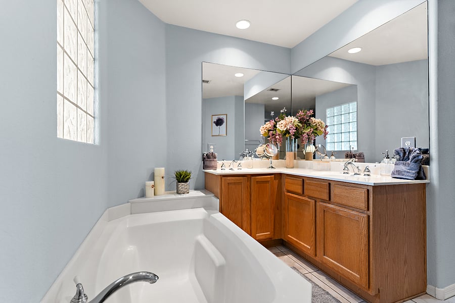 Master bathroom