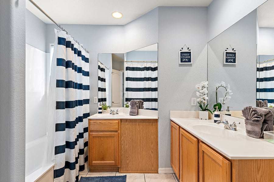 Hall bathroom