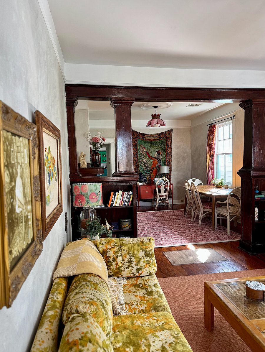 View into dining room/study