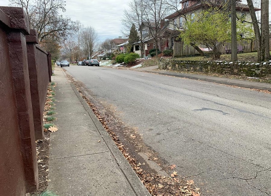 Convenient street parking pictured.