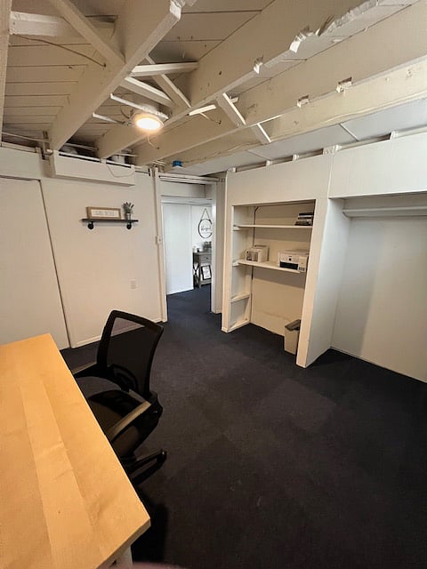 Basement office