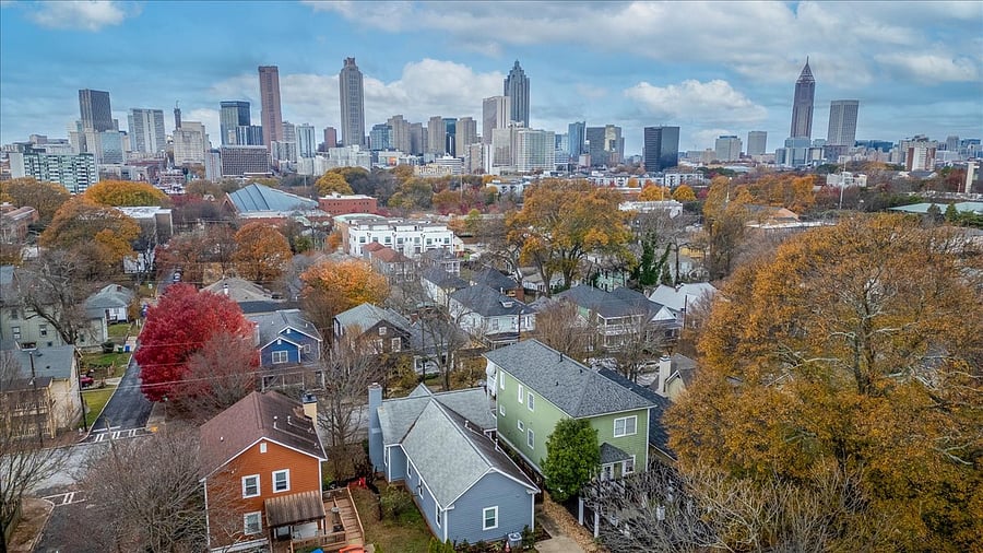 Seasonal Downtown View