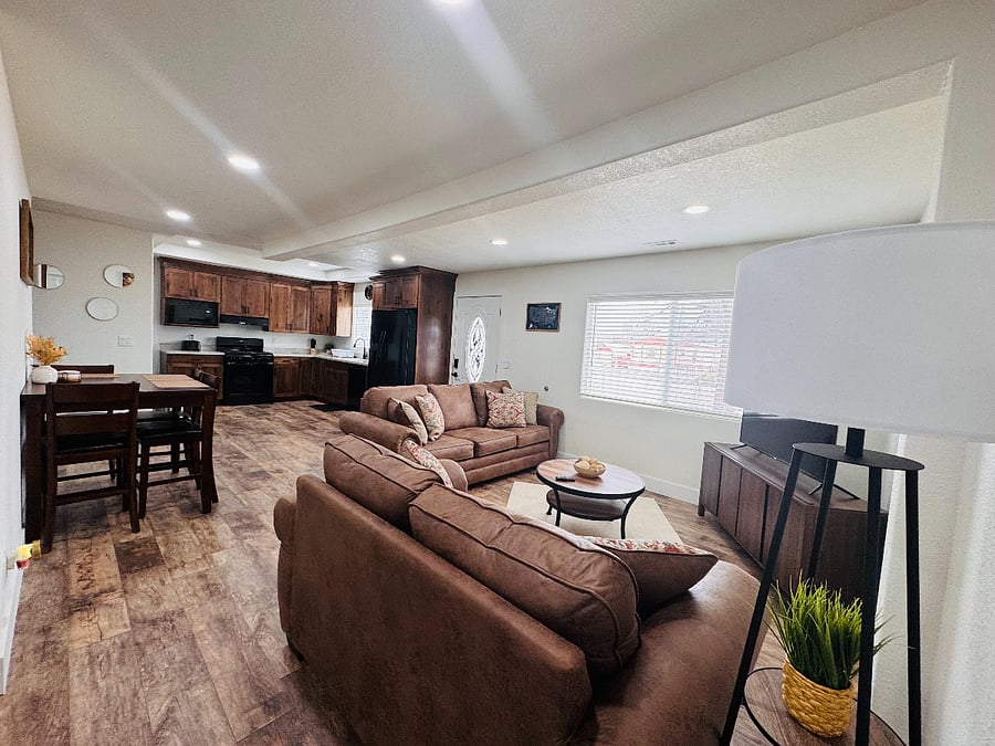 Open concept front living area