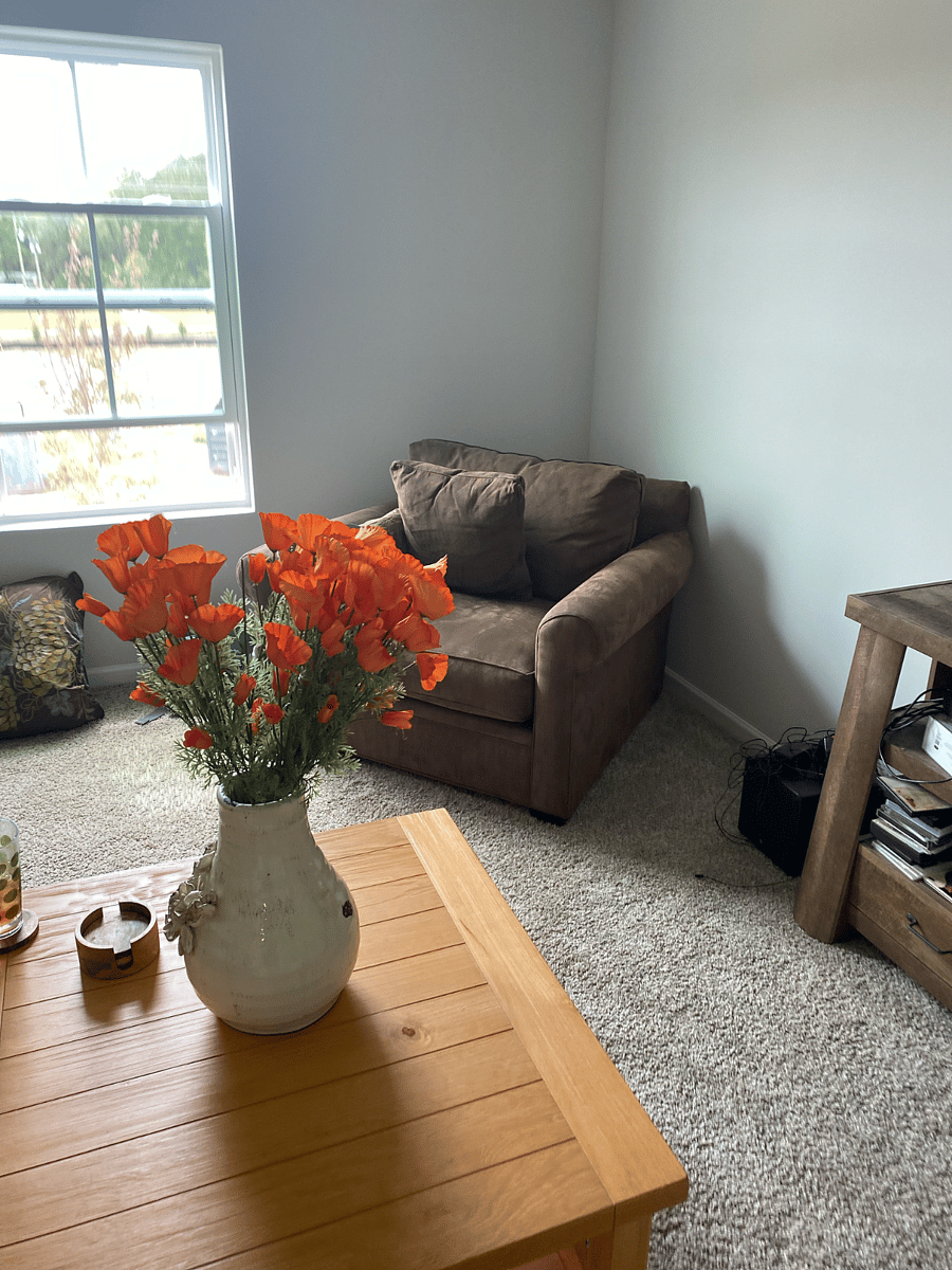 Loft entertainment area