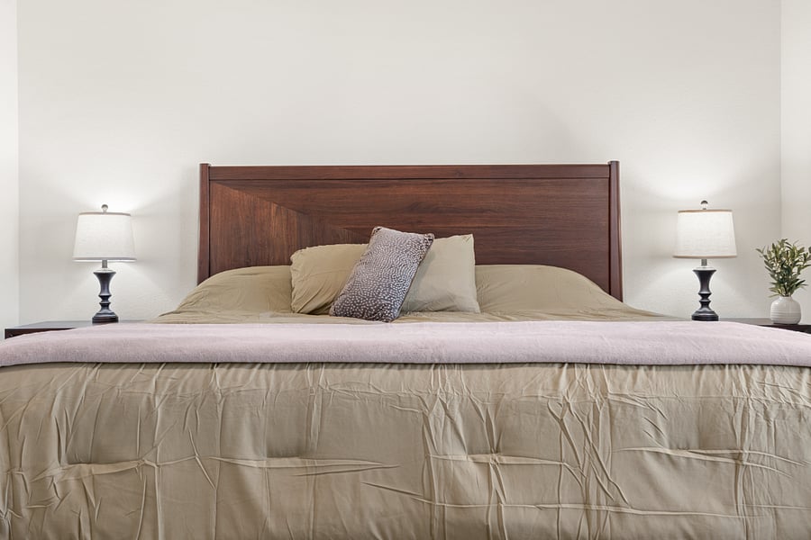 Main Bedroom King bed