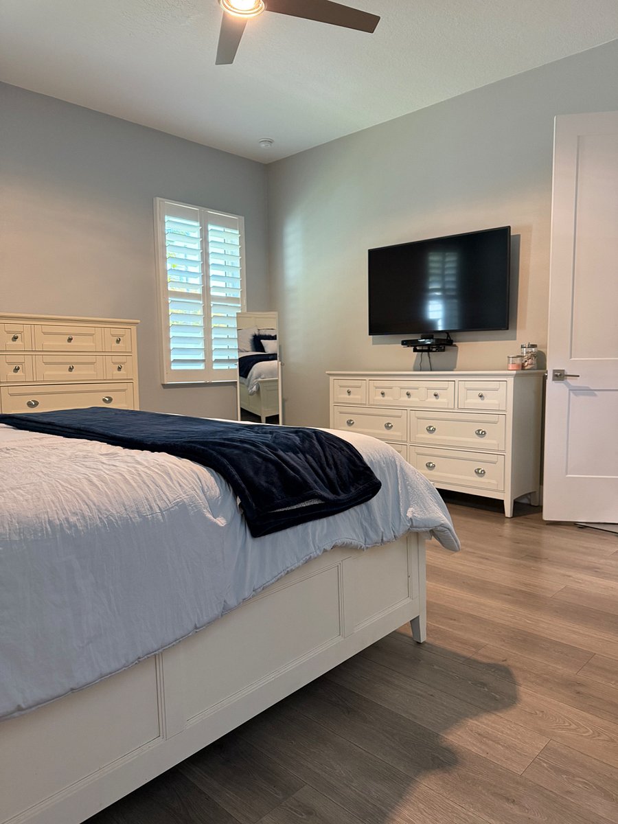 Bright primary with smart tv