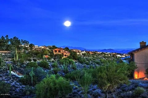 Beautiful valley and mountain views