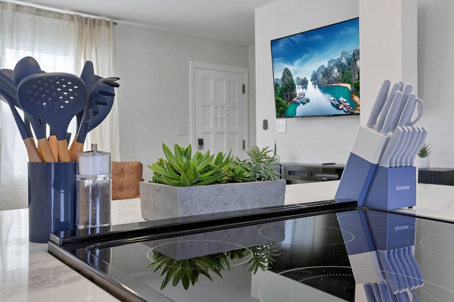 Watch tv while you're cooking