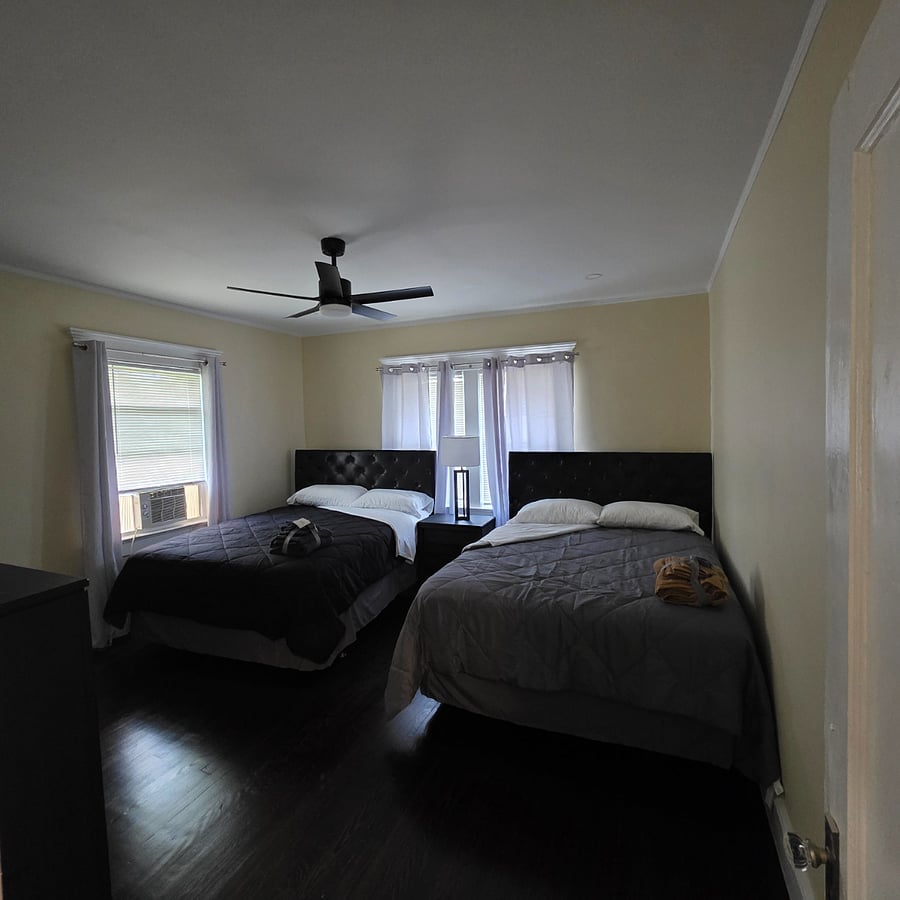 New Queen-sized beds throughout