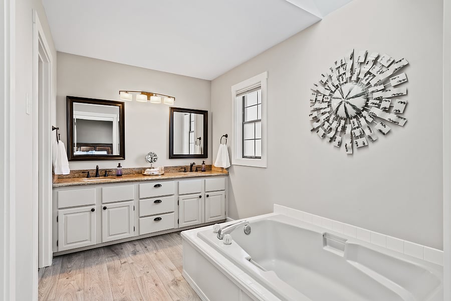 Master bathroom