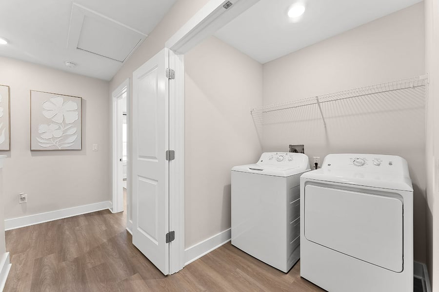 Washer and Dryer located on the 3rd floor