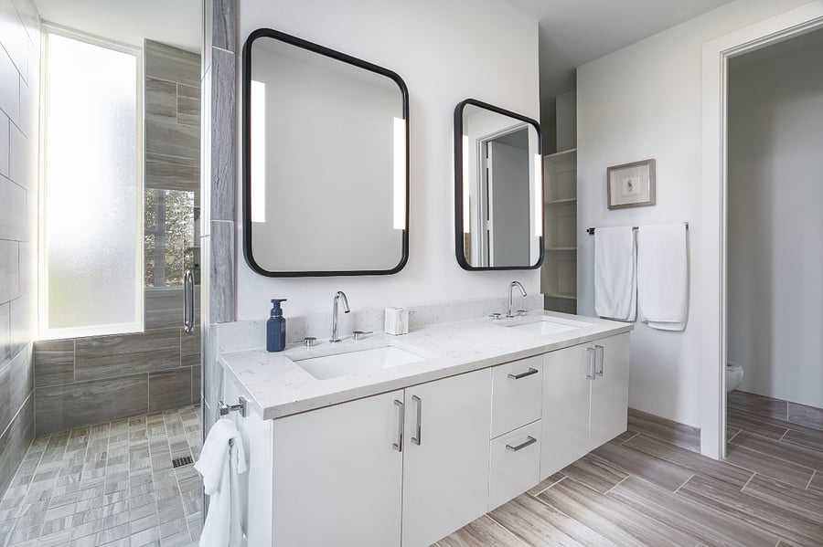 Master bathroom