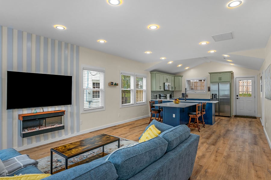 Open concept space
