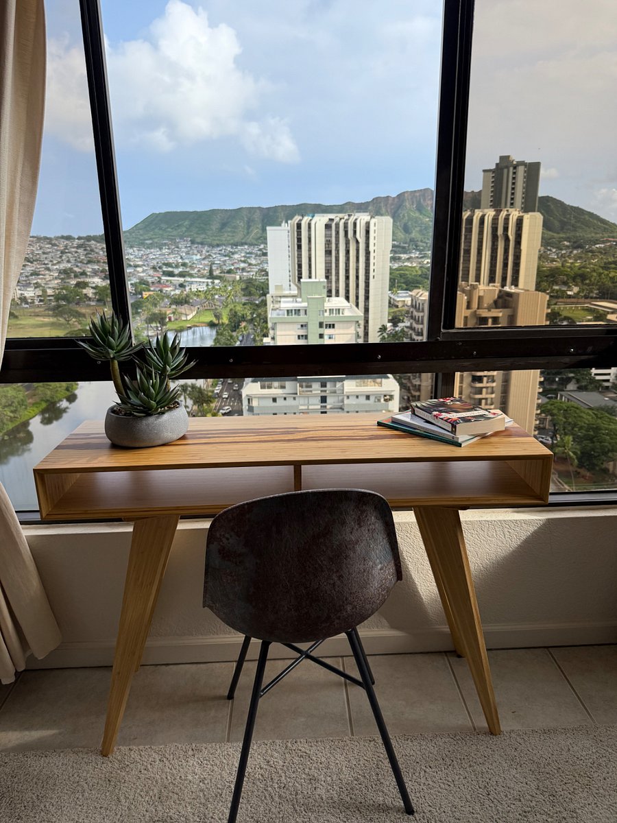 Desk with a fabulous view