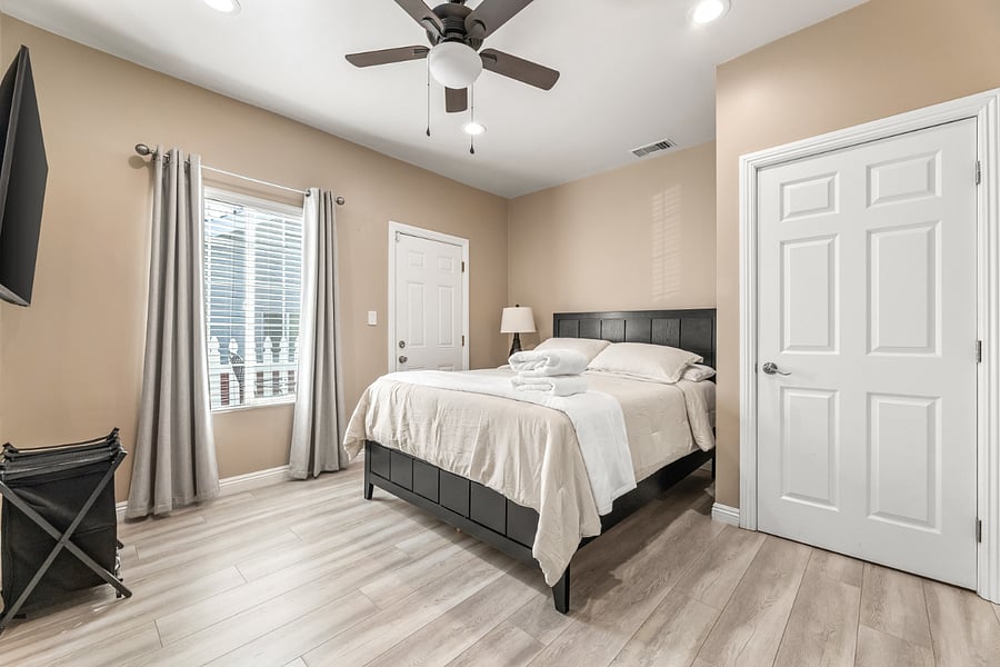 Bedroom #2 with Balcony